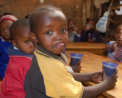 Give a gift that matters: a donation in your friend's name. This gift will provide a needy child in the Mathare slum in Nairobi, Kenya with a healthy lunch, fiv