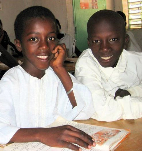 Give a gift that matters: a donation in your friend's name. You gift will provide school supplies for 5 children in Tattaguine, Senegal. World Vision, along wit