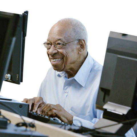 Give a gift that matters: a donation in your friend's name. Your donation will provide one low-income senior with a personal home computer.  Through this gift, 