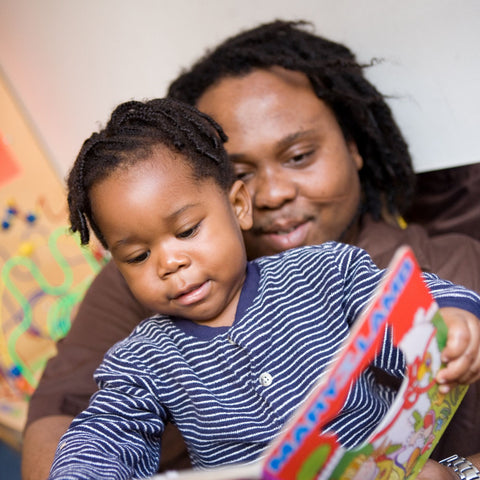 Give a gift that matters: a donation in your friend's name. Early literacy strategies that help parents support their child’s language development, and books fo