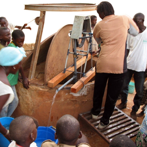 Give a gift that matters: a donation in your friend's name. At a cost of $50, a treadle pump allows a farmer to move 6,000 liters of water per hour from depths 