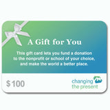 Bulk Order Charitable Gift Cards