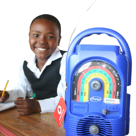 Give a gift that matters: a donation in your friend's name. Your gift of a radio will ensure that essential education and practical information reaches those mo